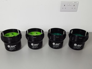 Thumbnail image of Beckman Coulter GH-3.8 Rotor & 4 x GH-3.8/GH-3.8A 3750 RPM Centrifuge Buckets 
