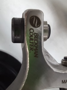 Thumbnail image of Beckman Coulter GH-3.8 Rotor & 4 x GH-3.8/GH-3.8A 3750 RPM Centrifuge Buckets 