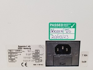 Thumbnail image of Eppendorf 5810R Refrigerated Laboratory Centrifuge w/ A-4-81 4000rpm Rotor  Lab