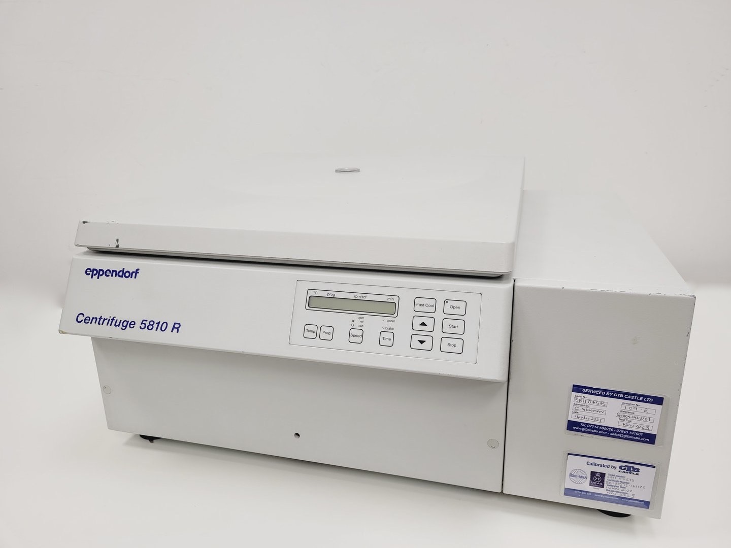 Image of Eppendorf 5810R Refrigerated Laboratory Centrifuge w/ A-4-81 4000rpm Rotor  Lab