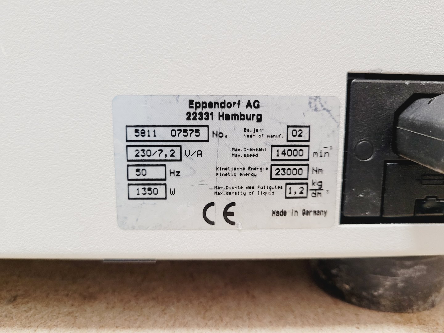 Image of Eppendorf 5810R Refrigerated Laboratory Centrifuge w/ A-4-81 4000rpm Rotor  Lab