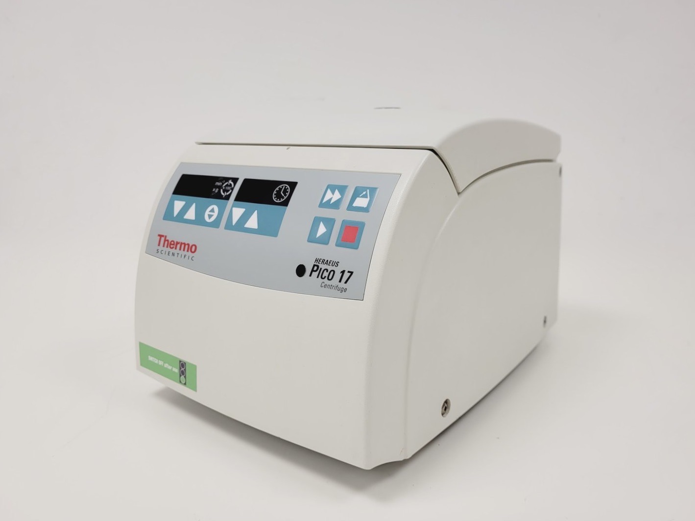 Image of Thermo Heraeus Pico 17 Benchtop Laboratory Centrifuge with 13000rpm Rotor Lab