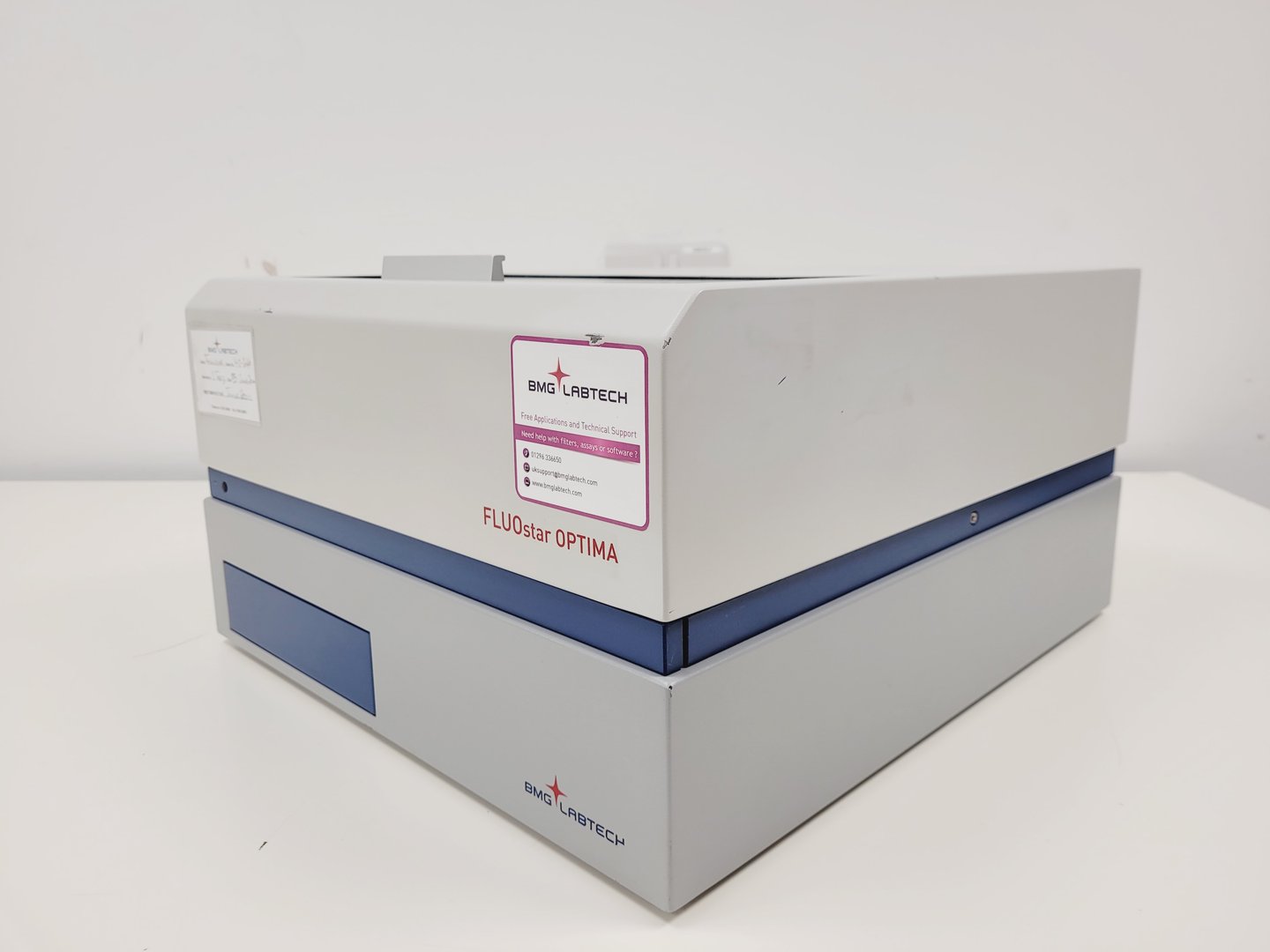 Image of BMG Labtech FLUOstar Optima Microplate Reader System with PC & Software Lab