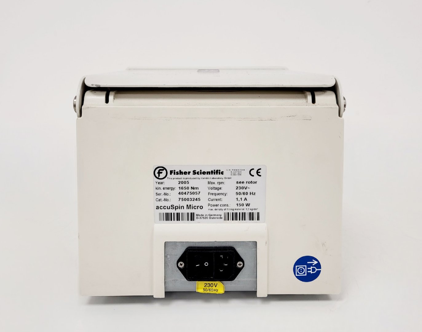 Image of Fisher Scientific accuSpin Micro with 13000rpm Rotor Cat No. 75003245 Lab