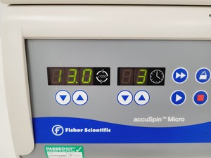 Thumbnail image of Fisher Scientific accuSpin Micro with 13000rpm Rotor Cat No. 75003245 Lab