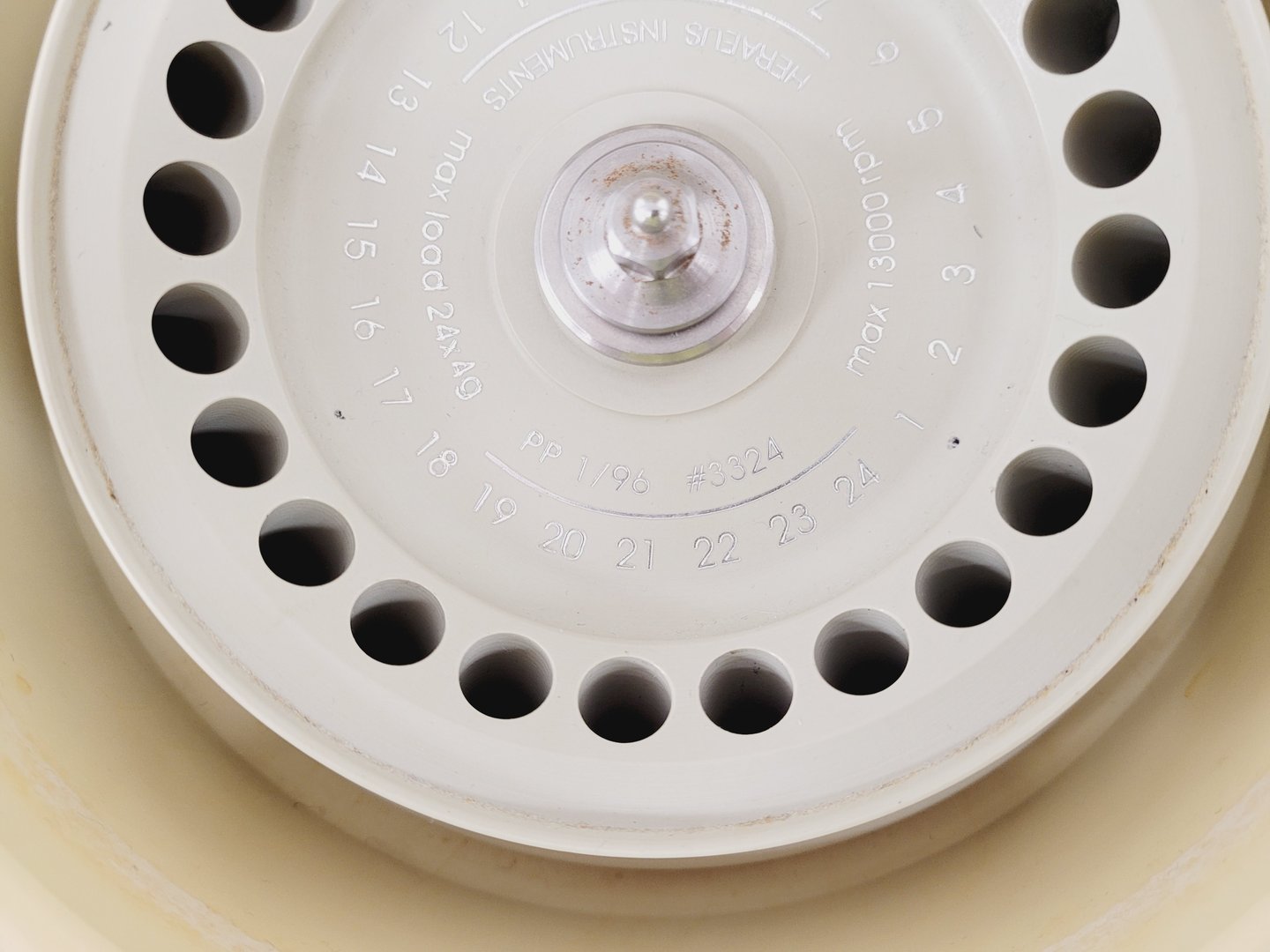 Image of Heraeus Biofuge Pico Centrifuge with 3324 Rotor Lab