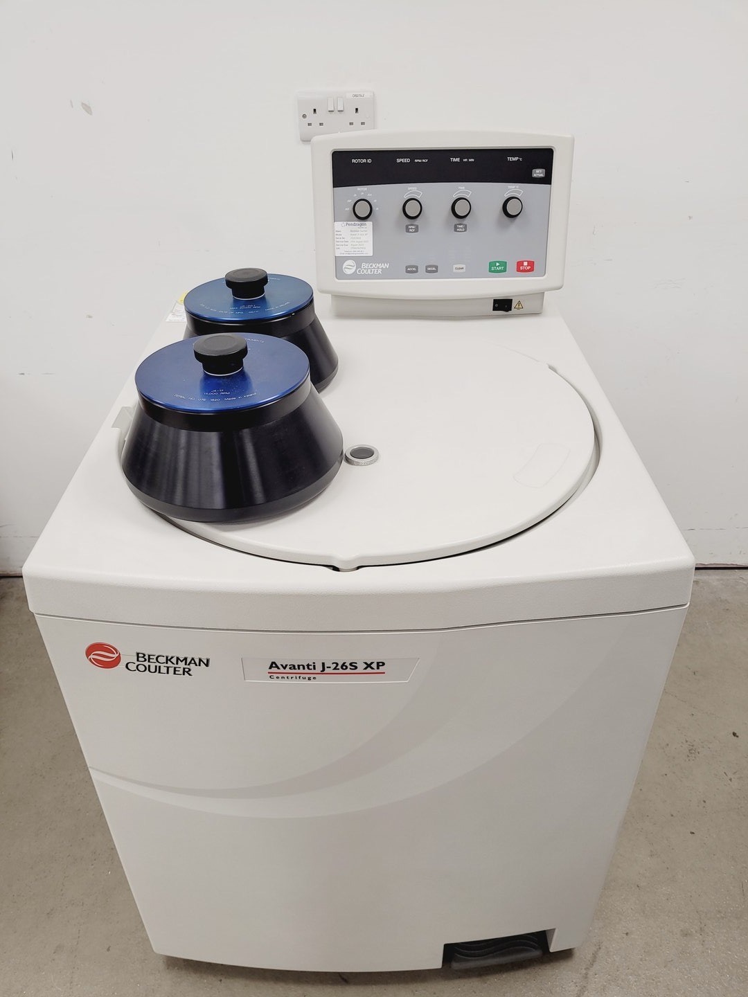 Image of Beckman Coulter Avanti J-26S-XP High Performance Centrifuge with Rotors Lab
