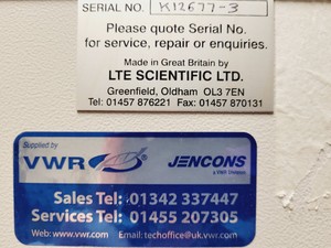 Thumbnail image of LTE Unitemp 1000 Litre Drying Cabinet with Shelves Lab Spares/Repairs