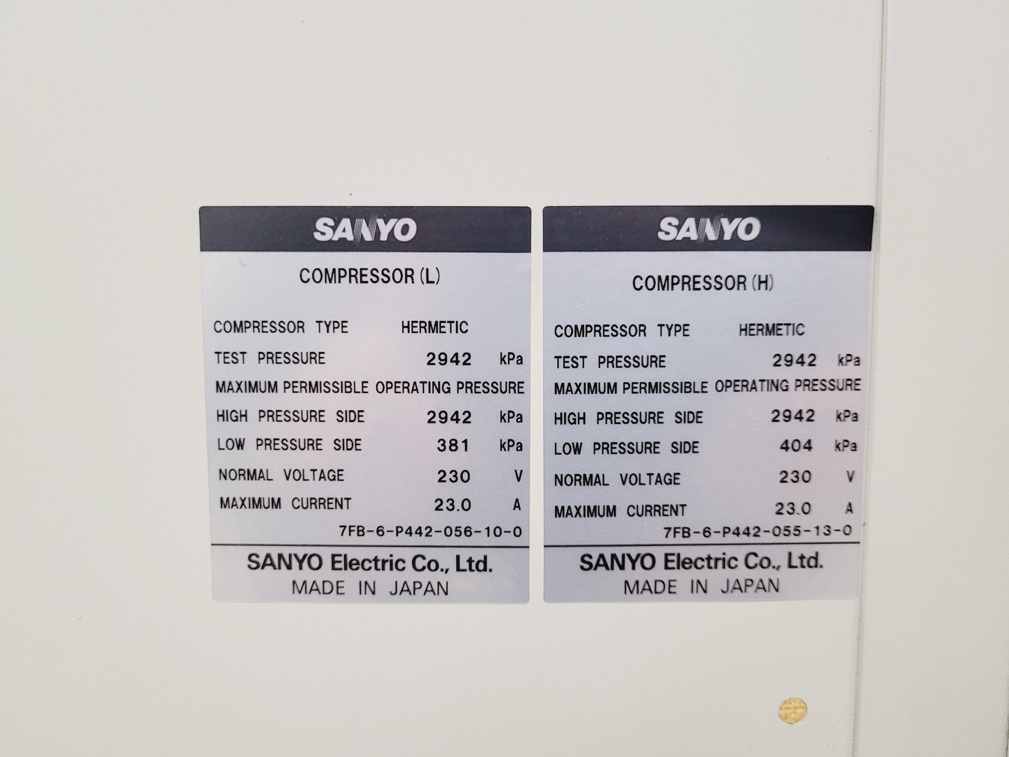 Image of Sanyo VIP Series MDF-U74V ULT Ultra Low Temperature Freezer Lab