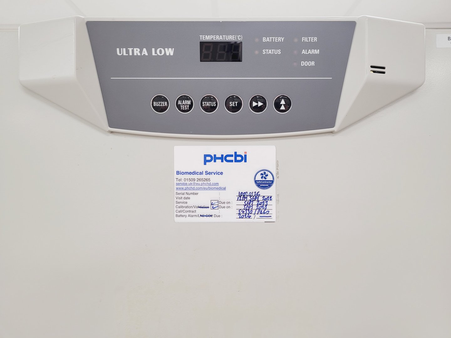 Image of Sanyo VIP Series MDF-U74V ULT Ultra Low Temperature Freezer Lab
