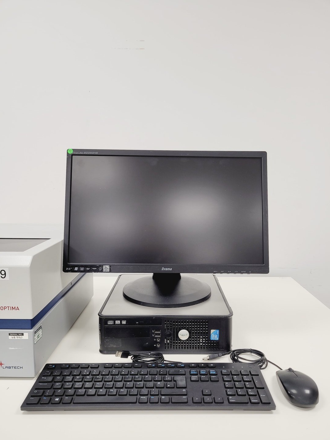 Image of BMG Labtech FLUOstar Optima Microplate Reader System with PC & Software Lab