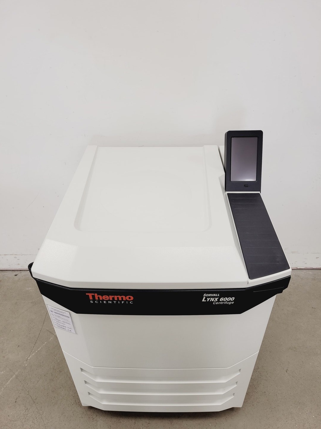 Image of Thermo Sorvall Lynx 6000 Centrifuge With FiberLite F9-6x1000 LEX Rotor Lab