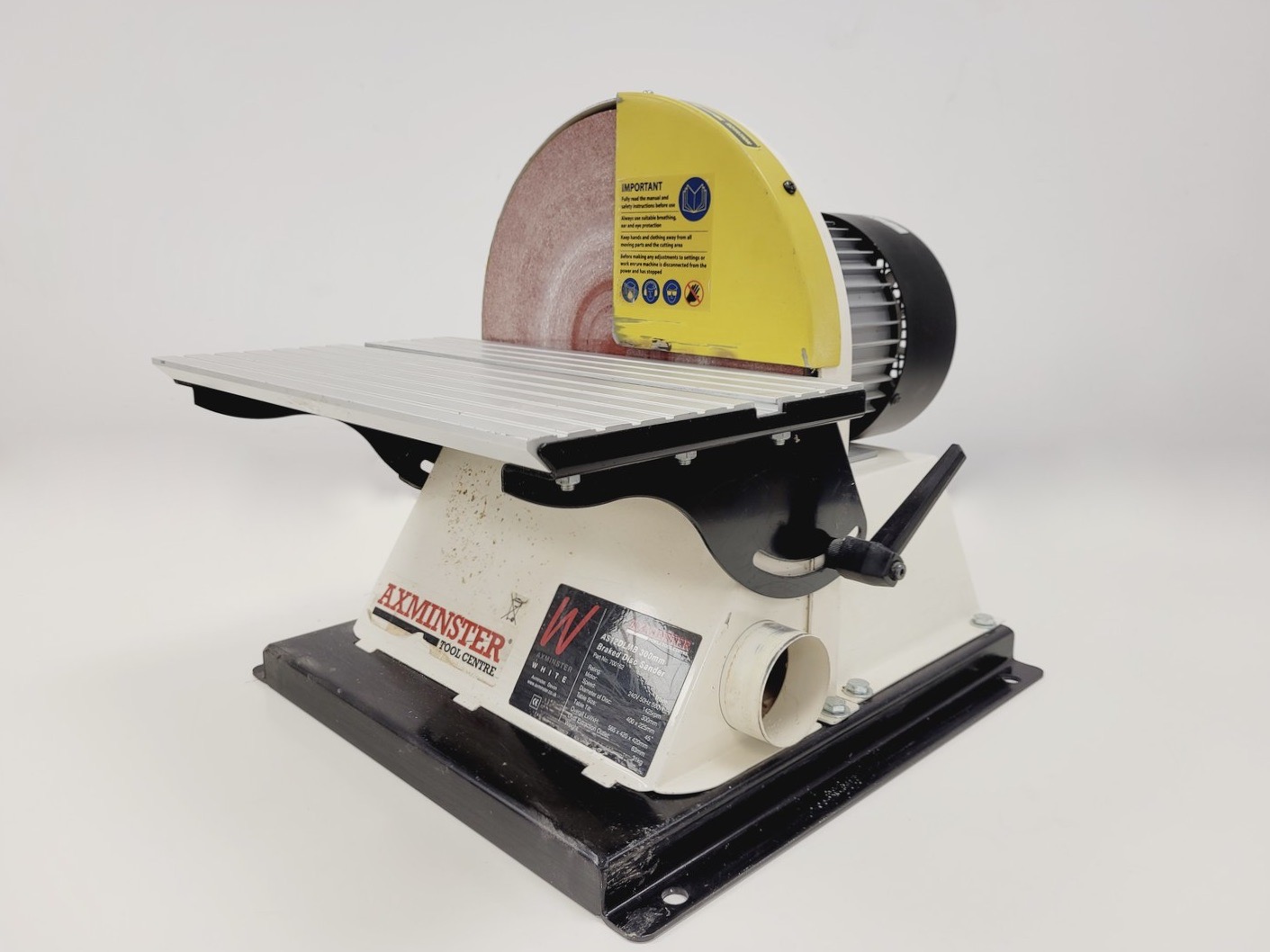 Image of Axminster AS12DLMB 300mm Braked Disc Sander