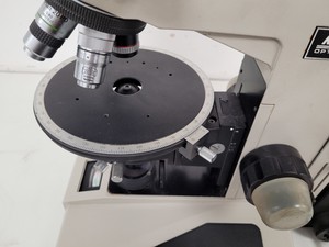 Thumbnail image of Nikon Optiphot Compound Microscope with 5 x Objectives ph3 P DPlan 20P0 Lab