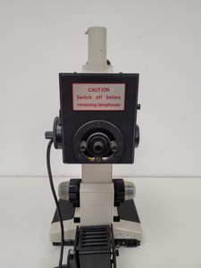 Thumbnail image of Nikon Optiphot Compound Microscope with 5 x Objectives ph3 P DPlan 20P0 Lab