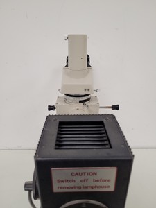 Thumbnail image of Nikon Optiphot Compound Microscope with 5 x Objectives ph3 P DPlan 20P0 Lab