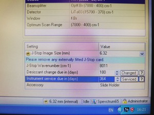 Thumbnail image of Perkin Elmer Spectrum 65  FT-IR Spectrometer System Lab