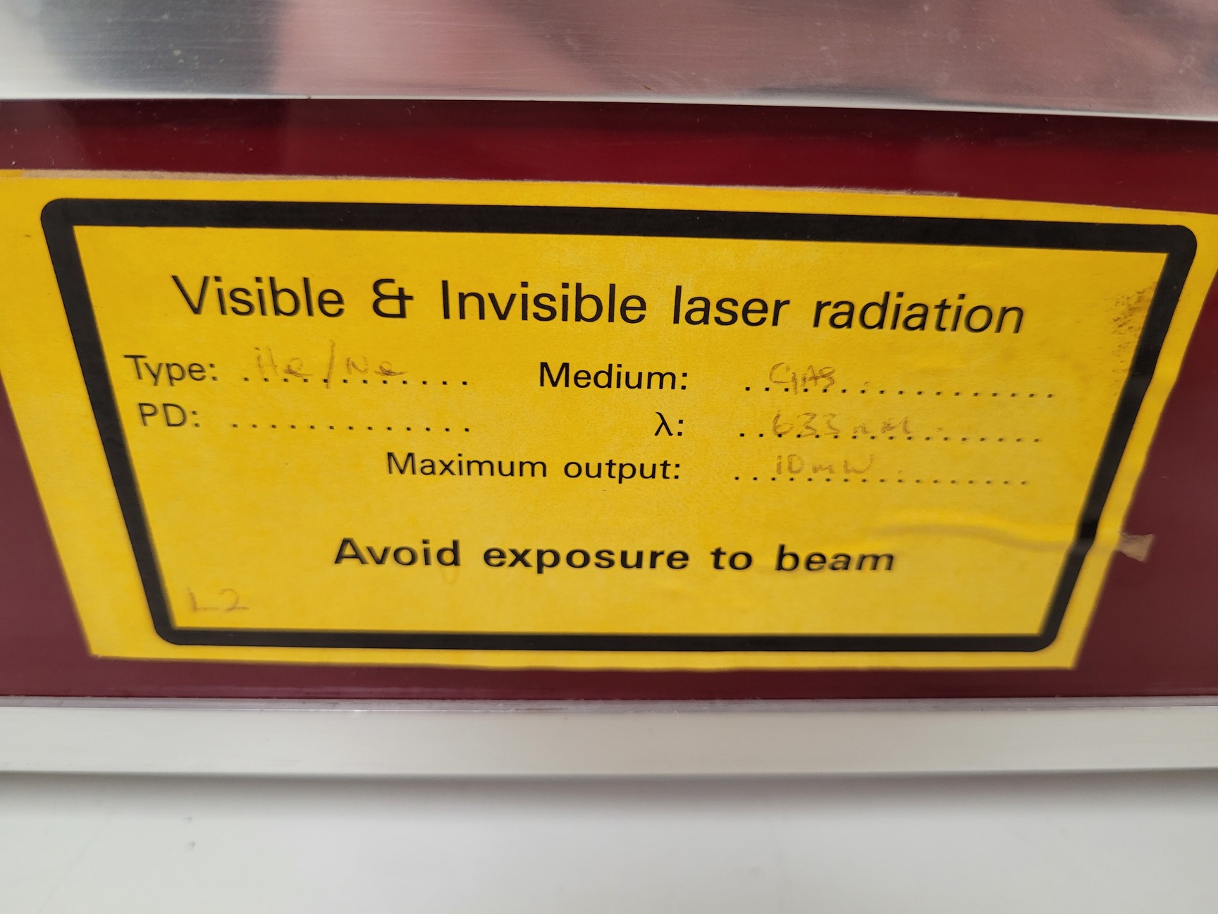 Image of Scientifica & Cook Electronics Gas Laser Lab