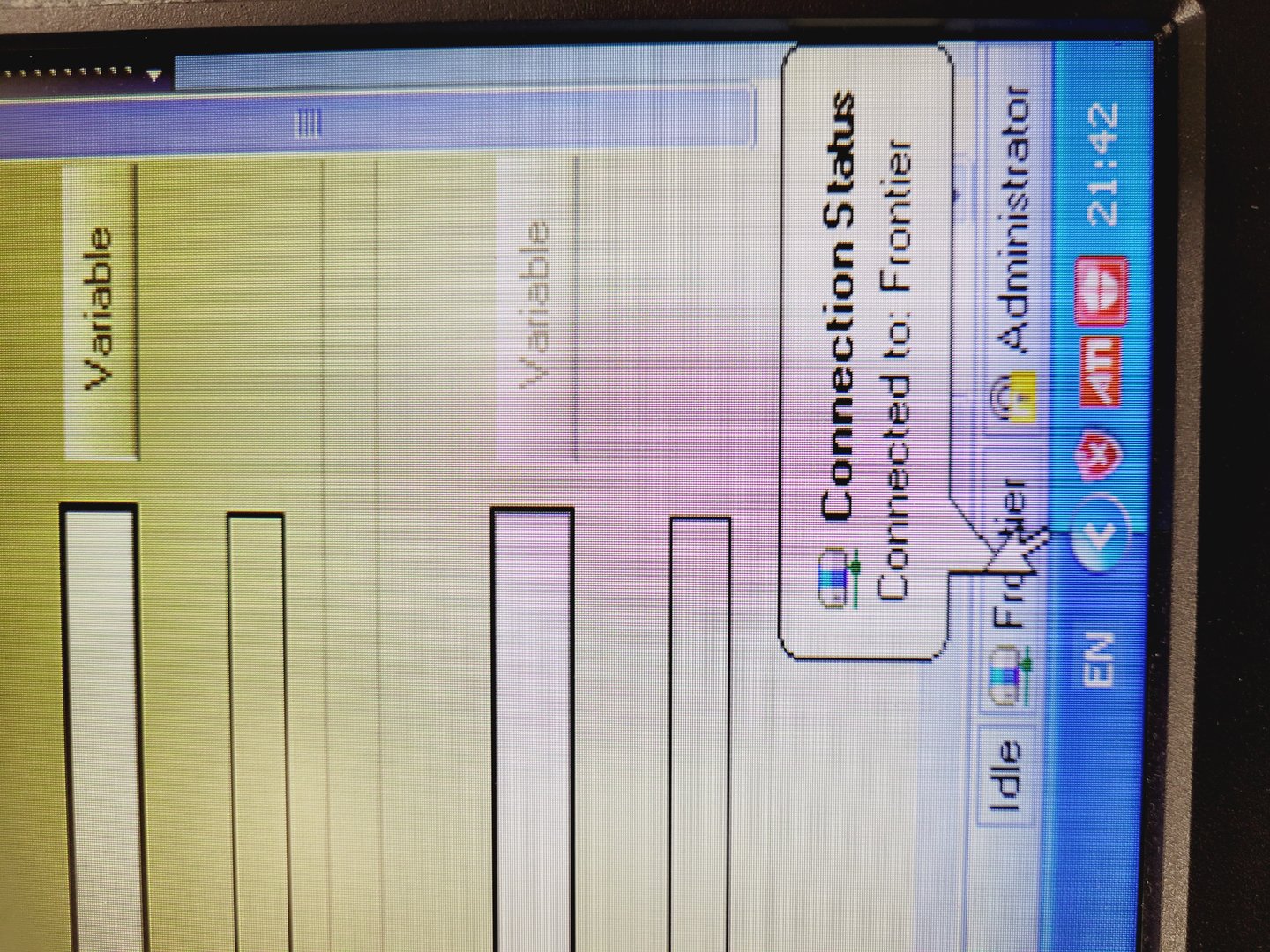 Image of Perkin Elmer Spectrum 400 FT-IR/FT-FIR Spectrometer Lab