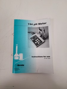 Thumbnail image of Metrohm 744 Benchtop pH Meter  Model: 1.744.0010 Lab Spares/Repairs