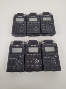 Thumbnail image of Lot of Tascam PCM Recorders - DR-100MKII , DR-40, RC-10 