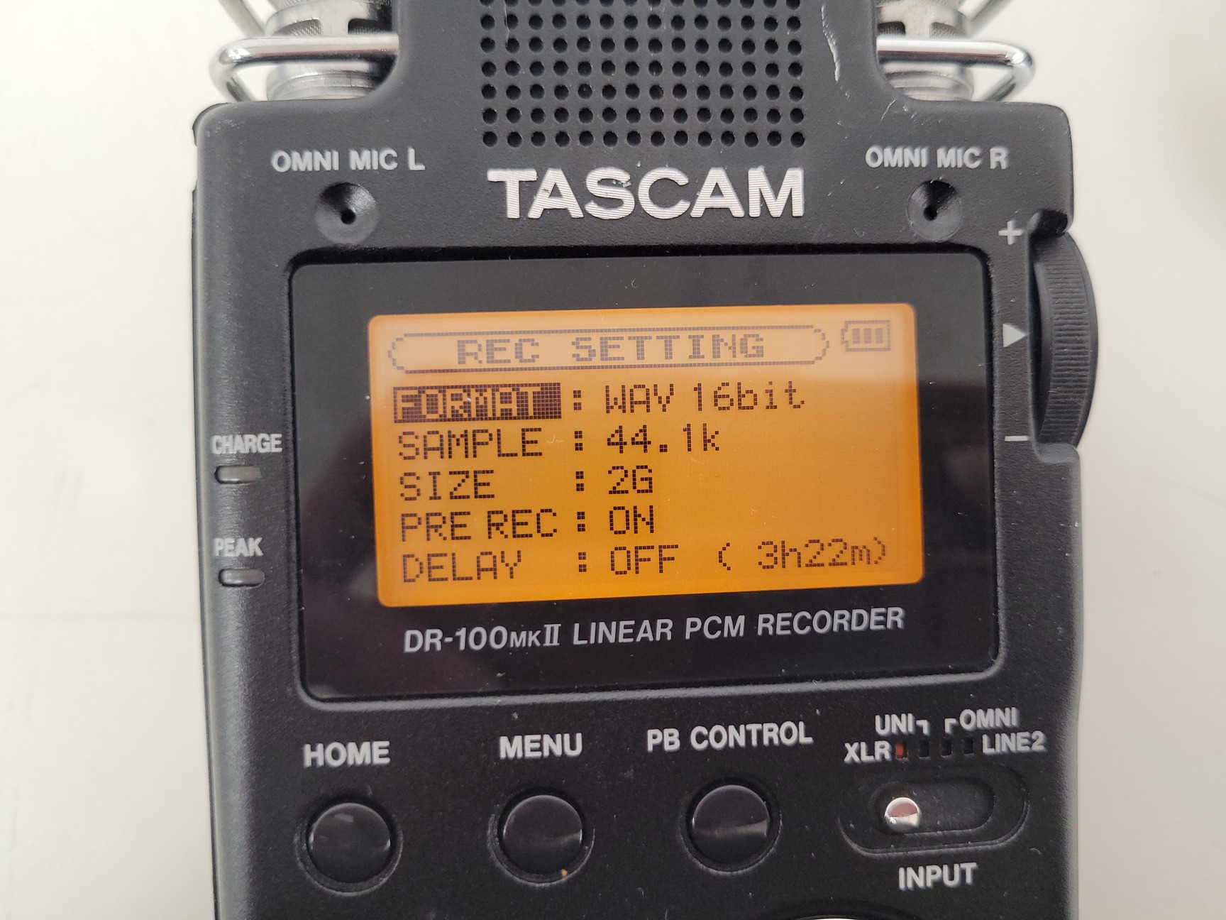 Image of Lot of Tascam PCM Recorders - DR-100MKII , DR-40, RC-10 