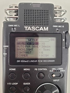 Thumbnail image of Lot of Tascam PCM Recorders - DR-100MKII , DR-40, RC-10 