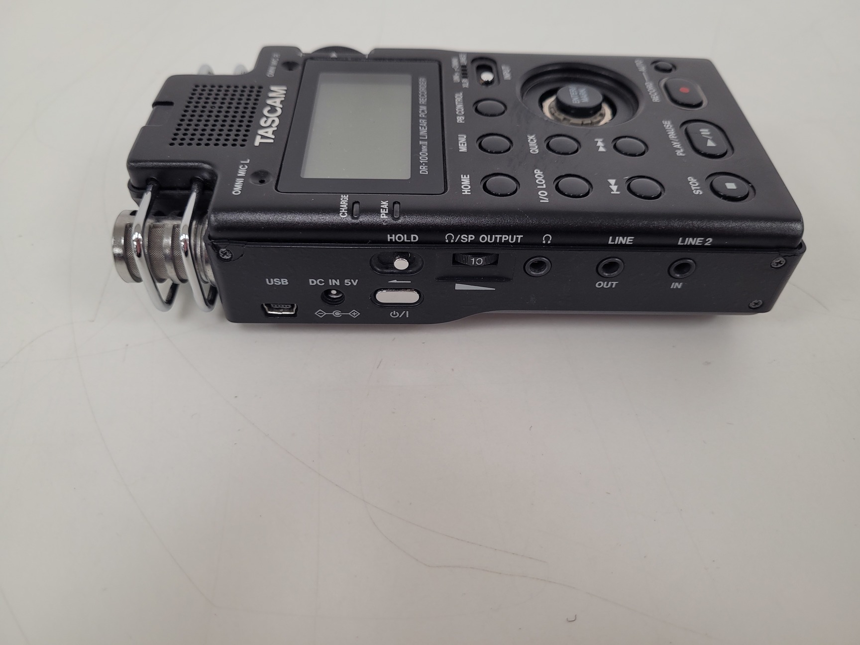Image of Lot of Tascam PCM Recorders - DR-100MKII , DR-40, RC-10 