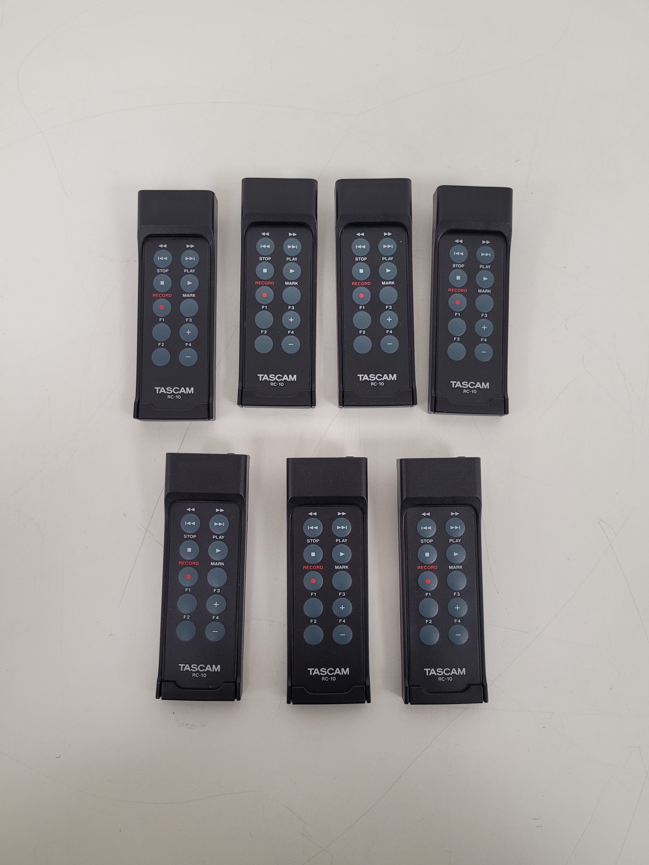 Image of Lot of Tascam PCM Recorders - DR-100MKII , DR-40, RC-10 
