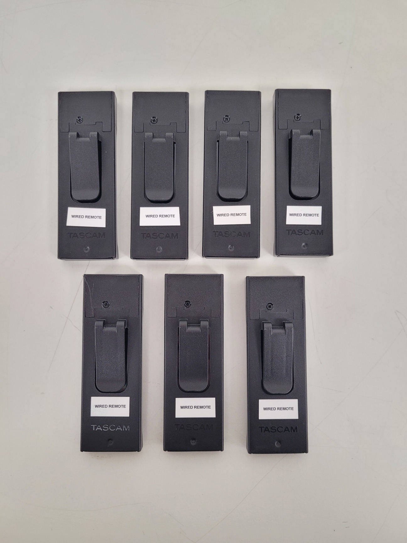 Image of Lot of Tascam PCM Recorders - DR-100MKII , DR-40, RC-10 