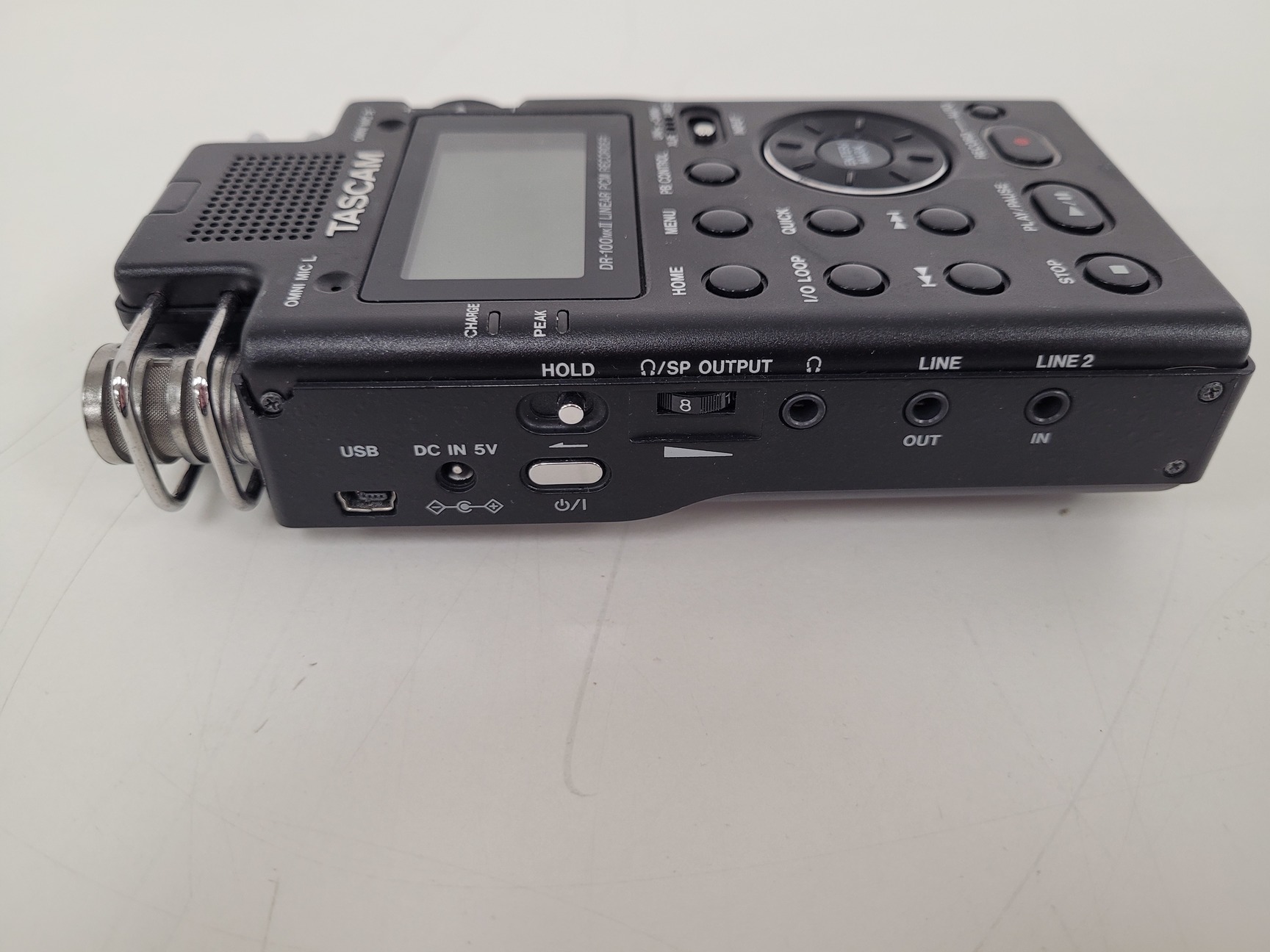 Image of Lot of Tascam PCM Recorders - DR-100MKII , DR-40, RC-10 