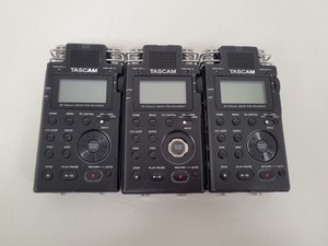 Thumbnail image of Lot of Tascam PCM Recorders - DR-100MKII , DR-40, RC-10 