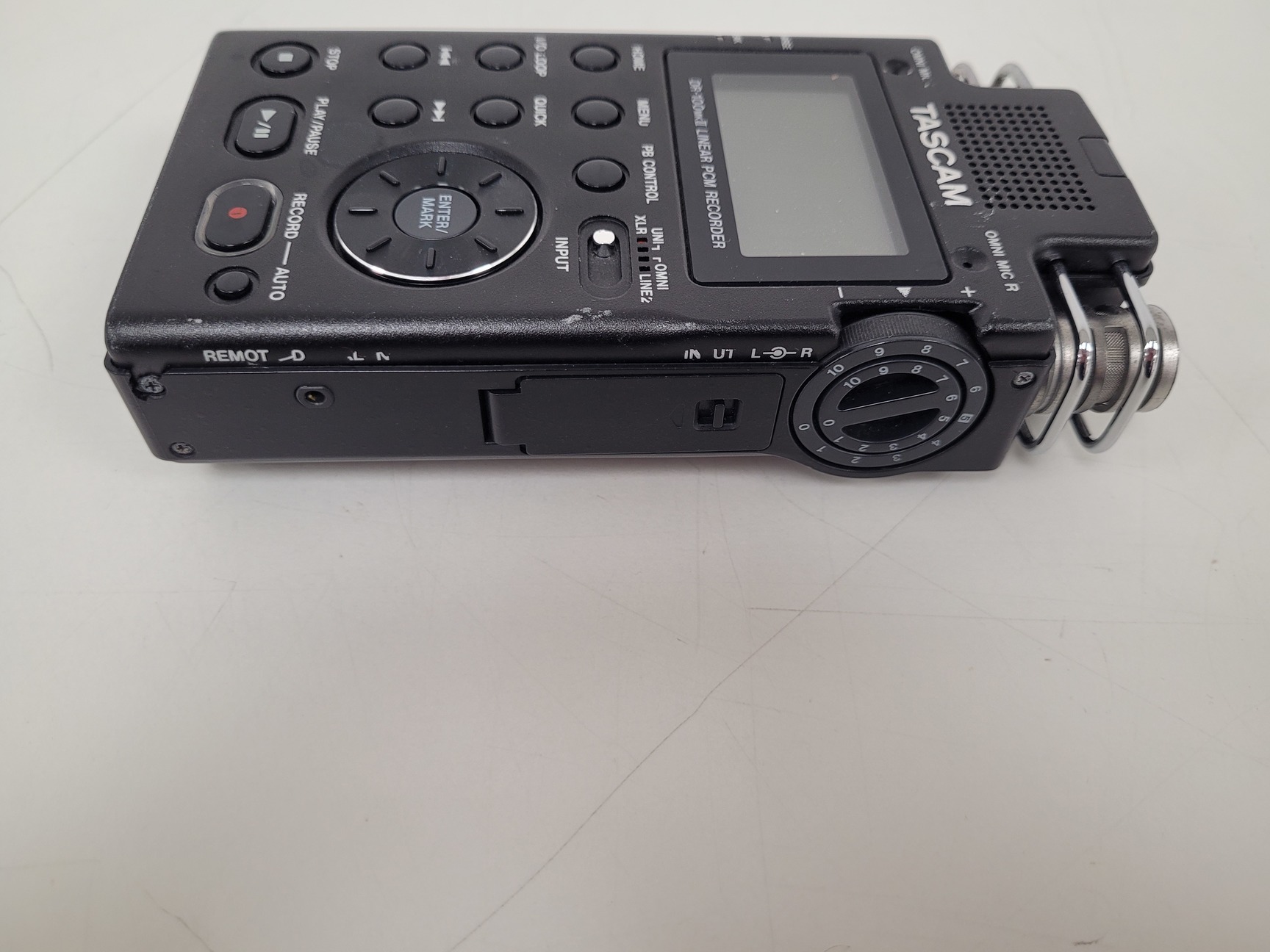 Image of Lot of Tascam PCM Recorders - DR-100MKII , DR-40, RC-10 
