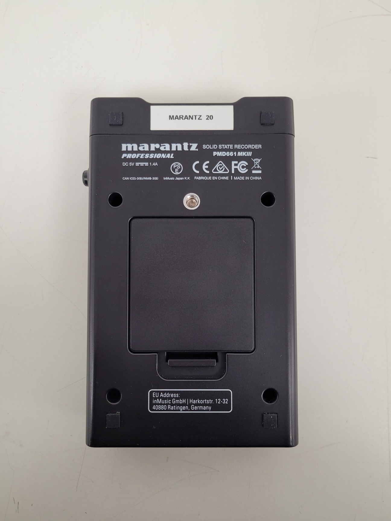 Image of Marantz MKIII PMD661 Professional Solid State Recorder & Accessories  