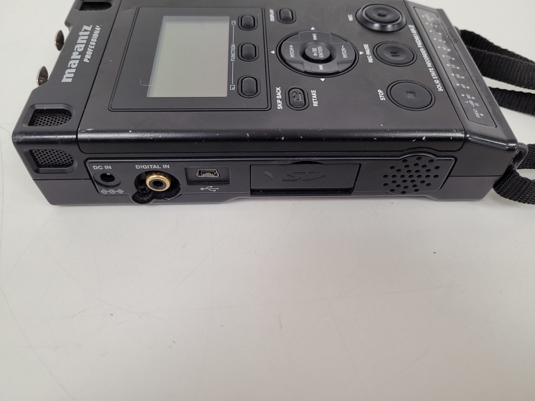 Image of Marantz Professional Solid State Recorder PMD661 MKII with PSU and Jack
