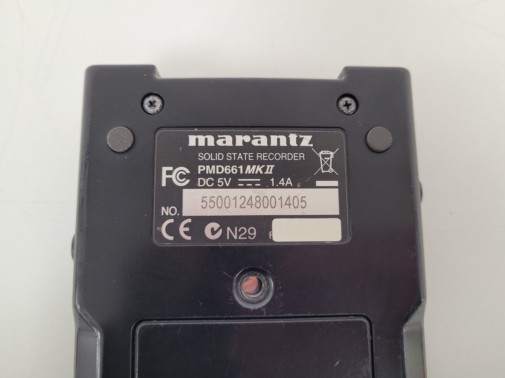 Image of Marantz Professional Solid State Recorder PMD661 MKII with Accessories
