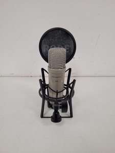 Thumbnail image of 3x RØDE (Rode) NTA-1 Condenser Microphones with Stands, Pop-Shields & Mounts
