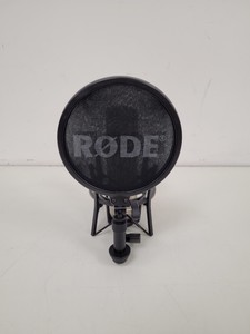Thumbnail image of 3x RØDE (Rode) NTA-1 Condenser Microphones with Stands, Pop-Shields & Mounts