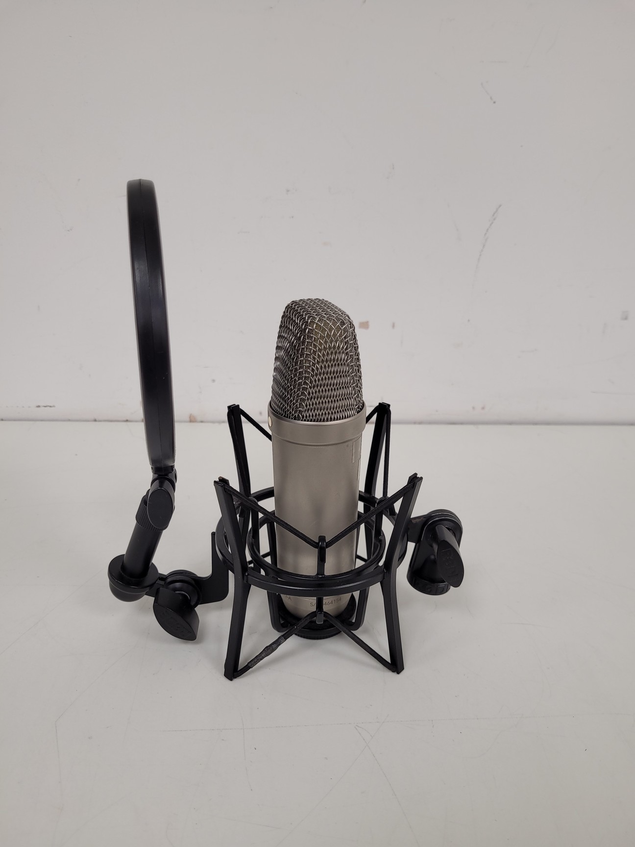 Image of 3x RØDE (Rode) NTA-1 Condenser Microphones with Stands, Pop-Shields & Mounts