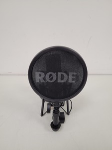 Thumbnail image of 3x RØDE (Rode) NTA-1 Condenser Microphones with Stands, Pop-Shields & Mounts