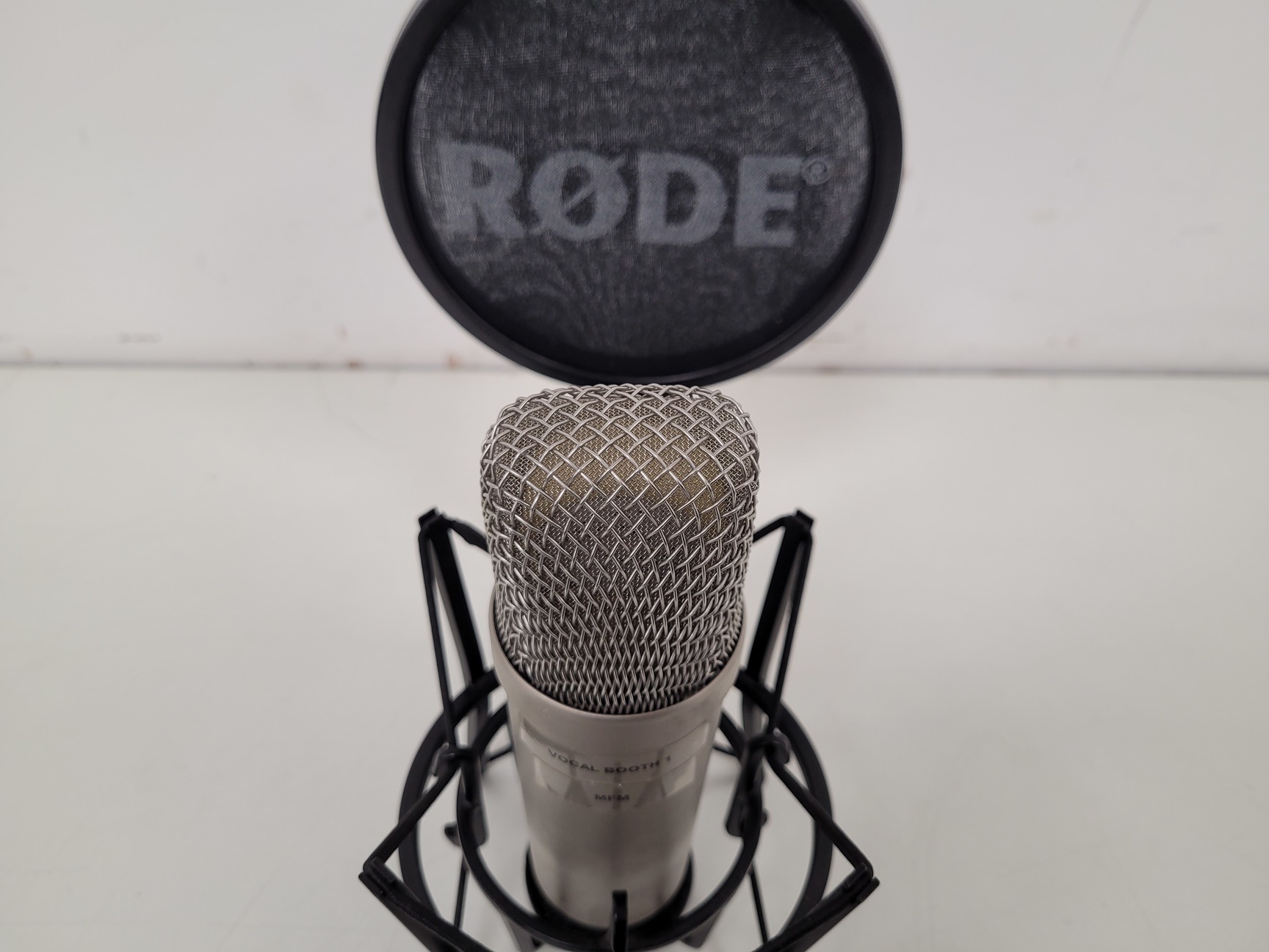 Image of 3x RØDE (Rode) NTA-1 Condenser Microphones with Stands, Pop-Shields & Mounts