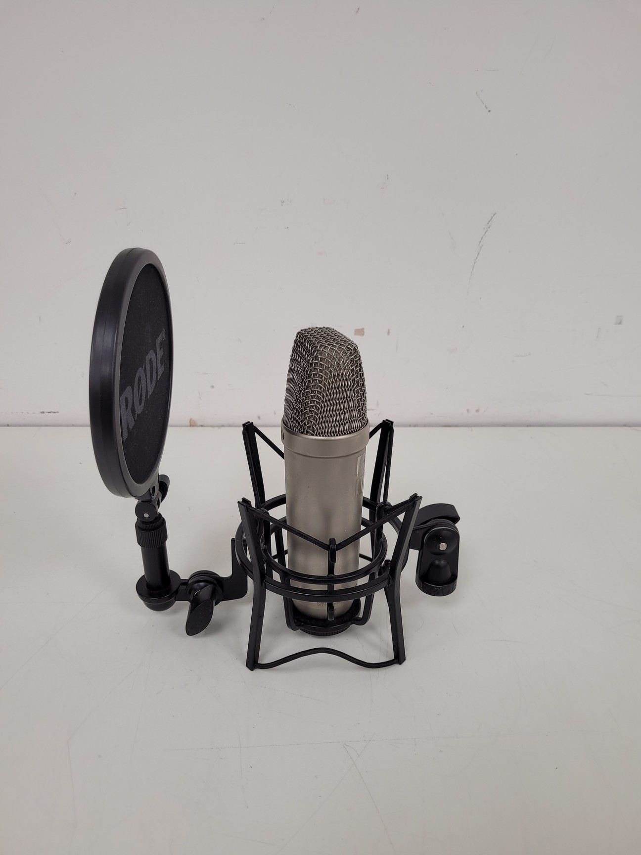 Image of 3x RØDE (Rode) NTA-1 Condenser Microphones with Stands, Pop-Shields & Mounts
