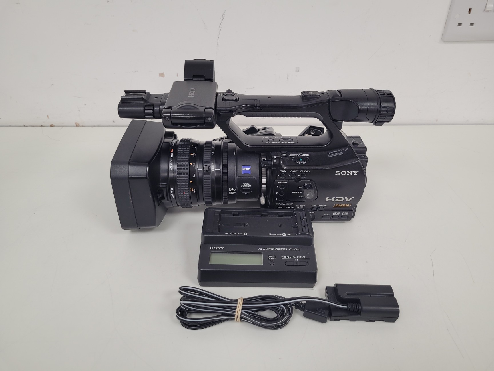 Image of Sony HVR-Z7E Digital HD Video Camera Recorder Camcorder - Faulty Cassette Door