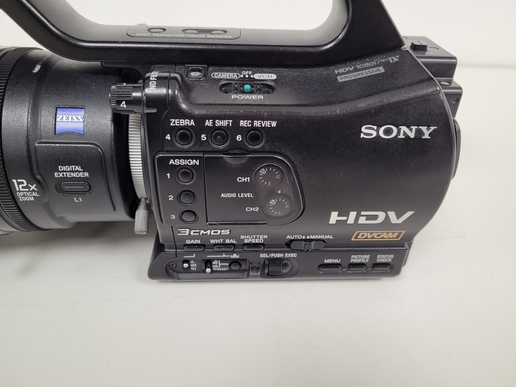 Image of Sony HVR-Z7E Digital HD Video Camera Recorder Camcorder - Faulty Cassette Door