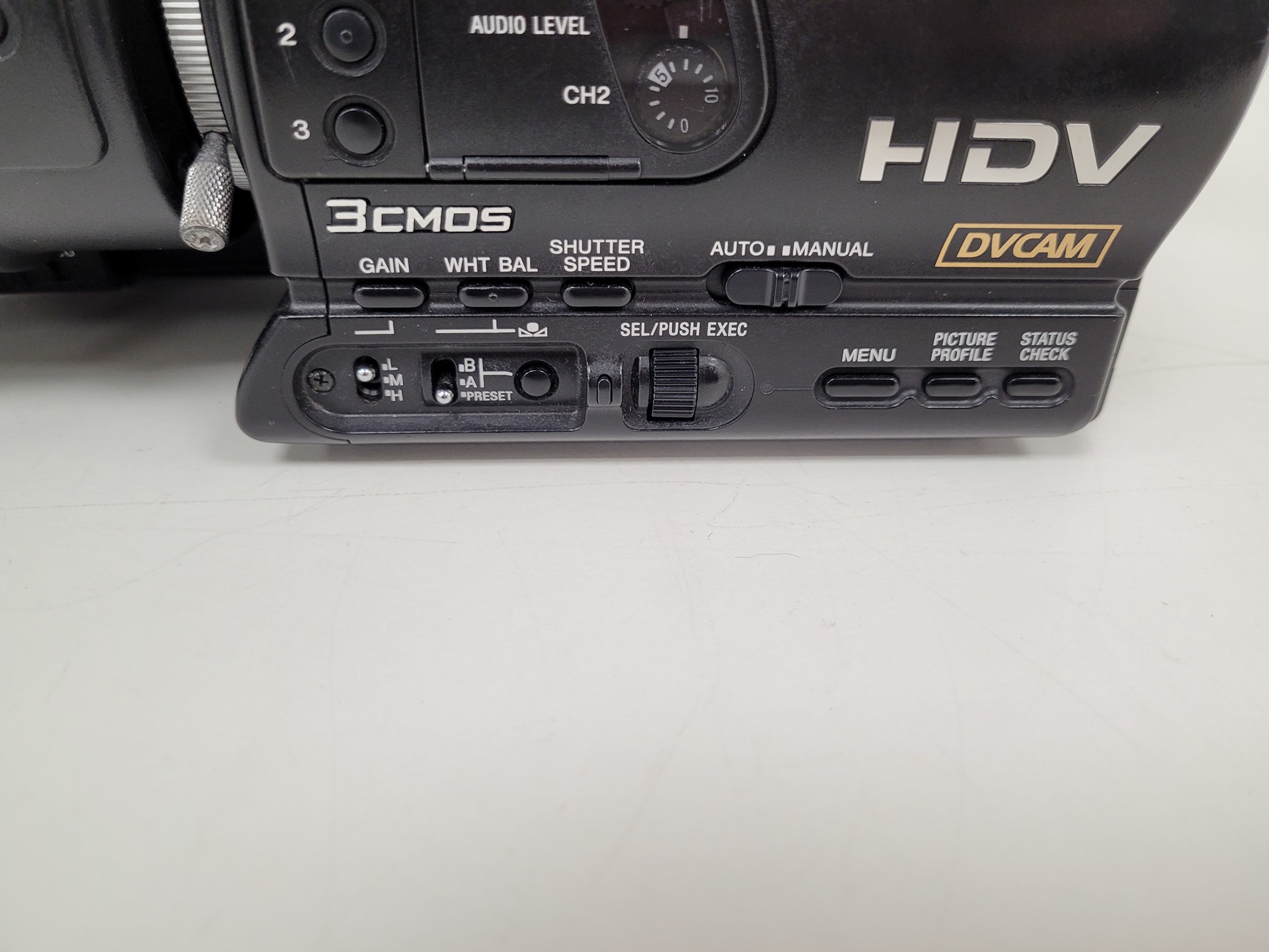 Image of Sony HVR-Z7E Digital HD Video Camera Recorder Camcorder - Faulty Cassette Door