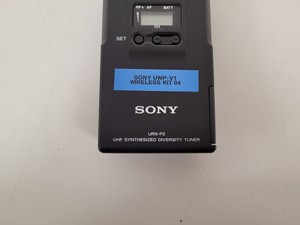 Thumbnail image of Sony UHF UTX-B2 Synthesized Transmitter & URX-P2 Diversity Tuner