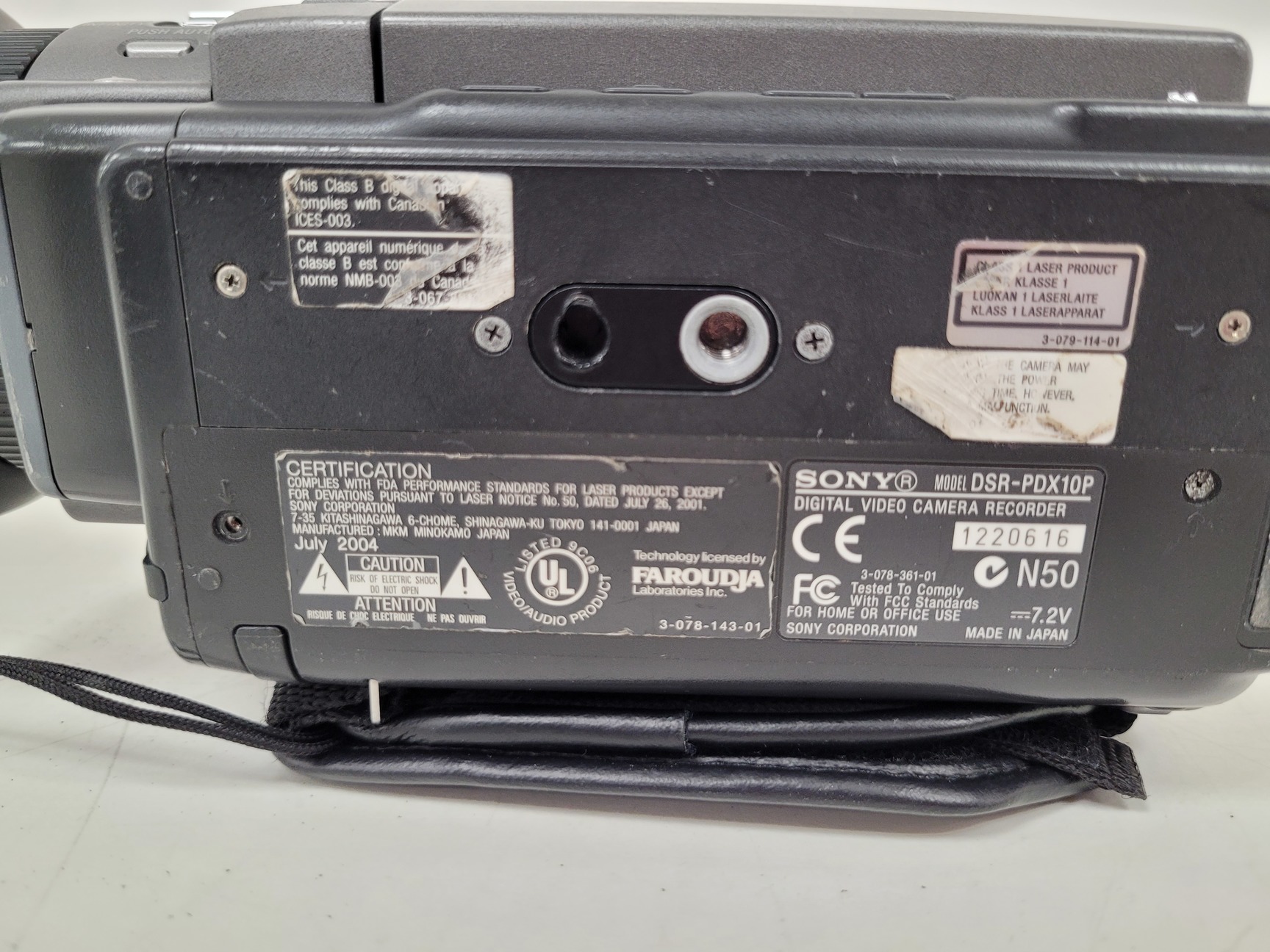 Image of Sony DSR-PDX10P DVCAM Video Camera Camcorder