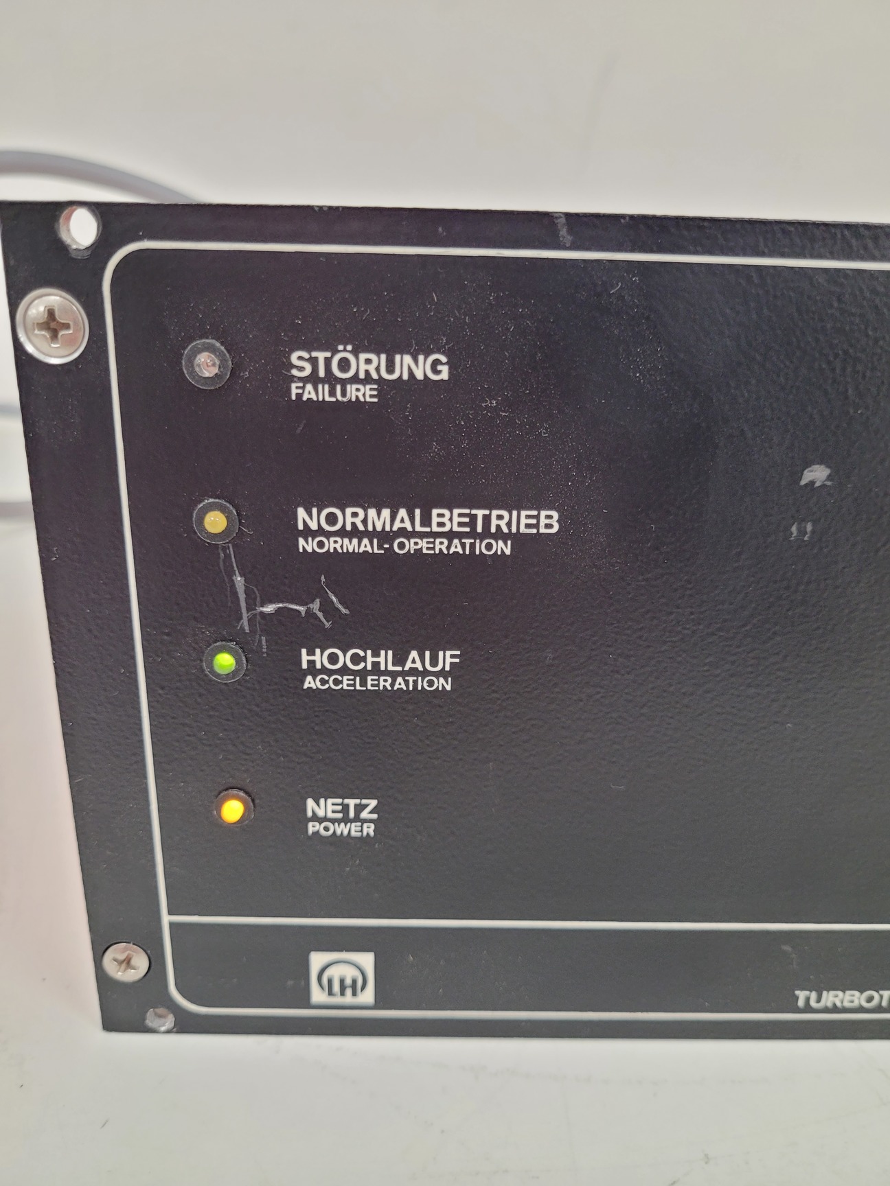 Image of Turbovac 151 Turbo Molecular Pump System - Turbotronik NT 150/360 VH Lab Faulty