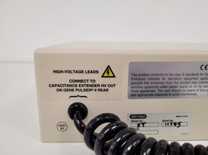 Thumbnail image of Bio-Rad RF Gene Pulser System with Capacitance Extender II  Model: XT55-2107 Lab