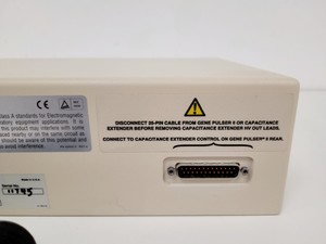 Thumbnail image of Bio-Rad RF Gene Pulser System with Capacitance Extender II  Model: XT55-2107 Lab